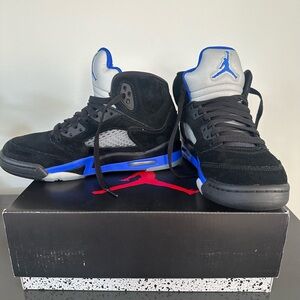 Air Jordan 5 Retro GS 'Racer Blue' size 5Y like new